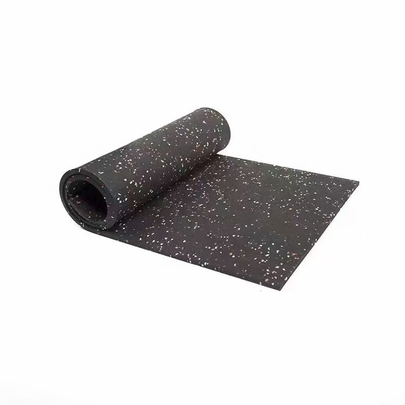 Rubber Mat Rolls Easy Cleaning EPDM Granules 3-12mm Customized Thickness Gym Floor