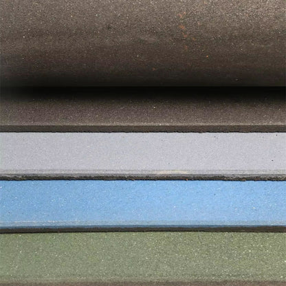 Protective Floor Outdoor Square Rubber Mat 10-50mm Black Surface